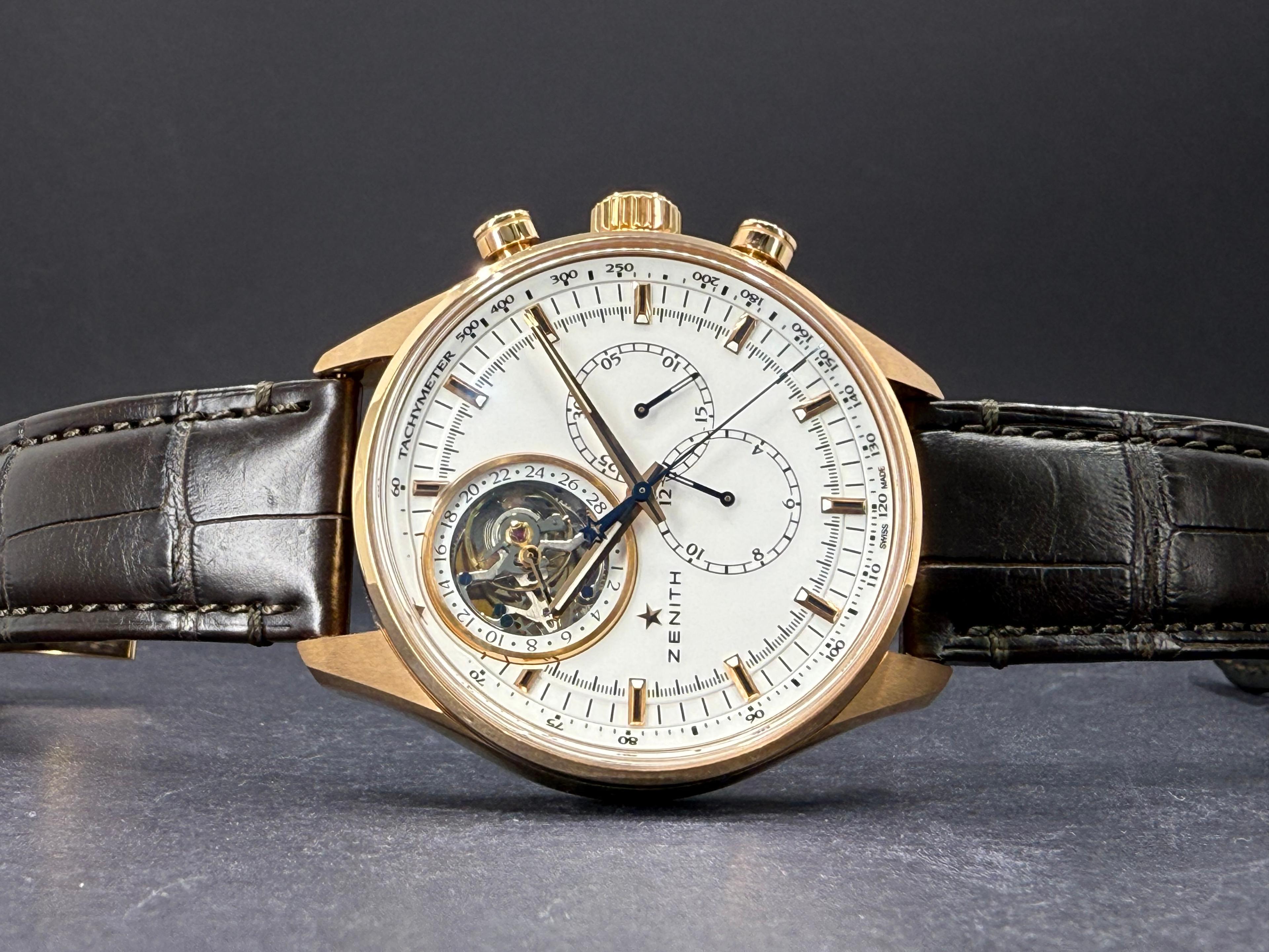 El Primero Tourbillon Rose Gold - 18.2280.4035