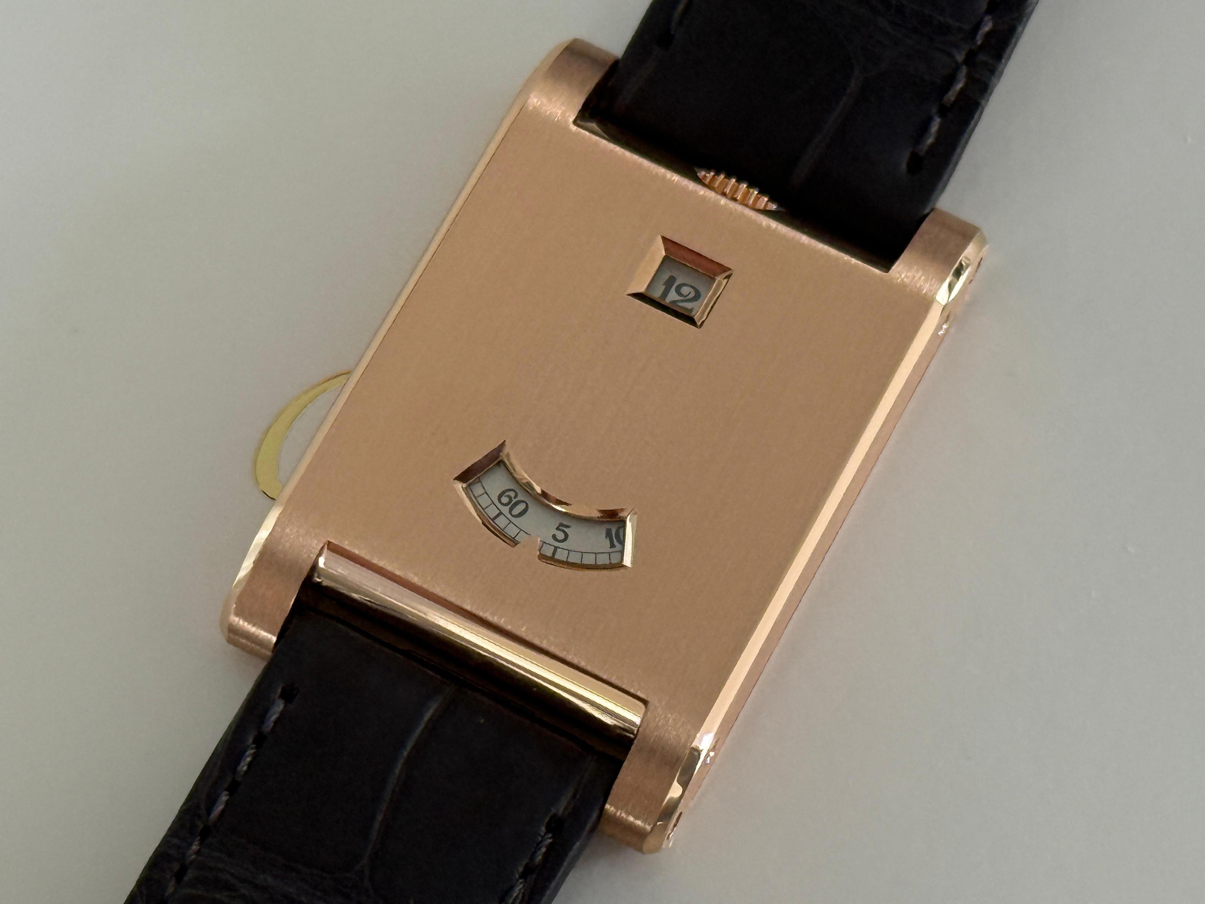 Tank A Guichet Rose Gold - WGTA0235