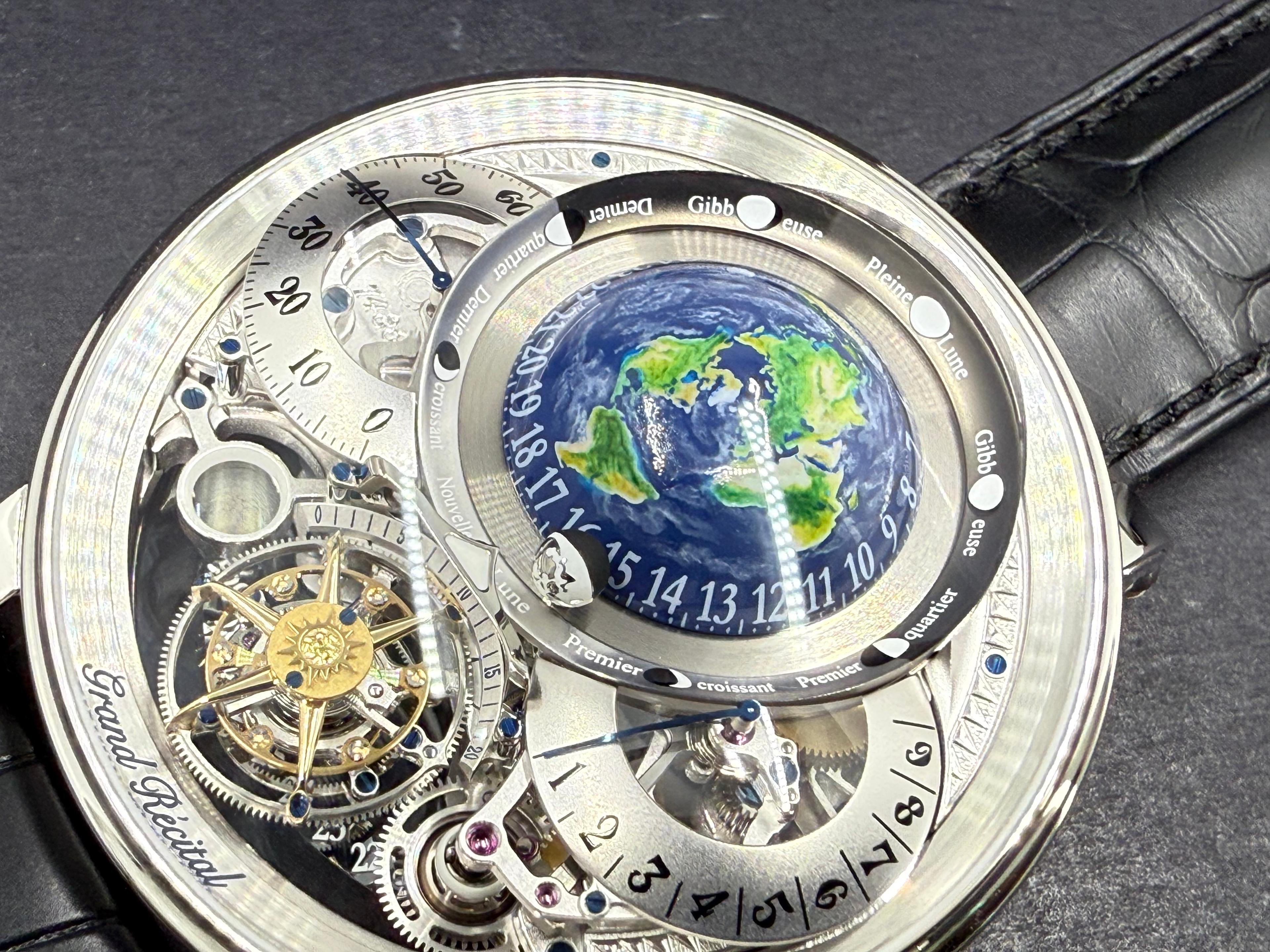 Grand Recital Quatieme Perpetuel Retrograde Platinum - R220002
