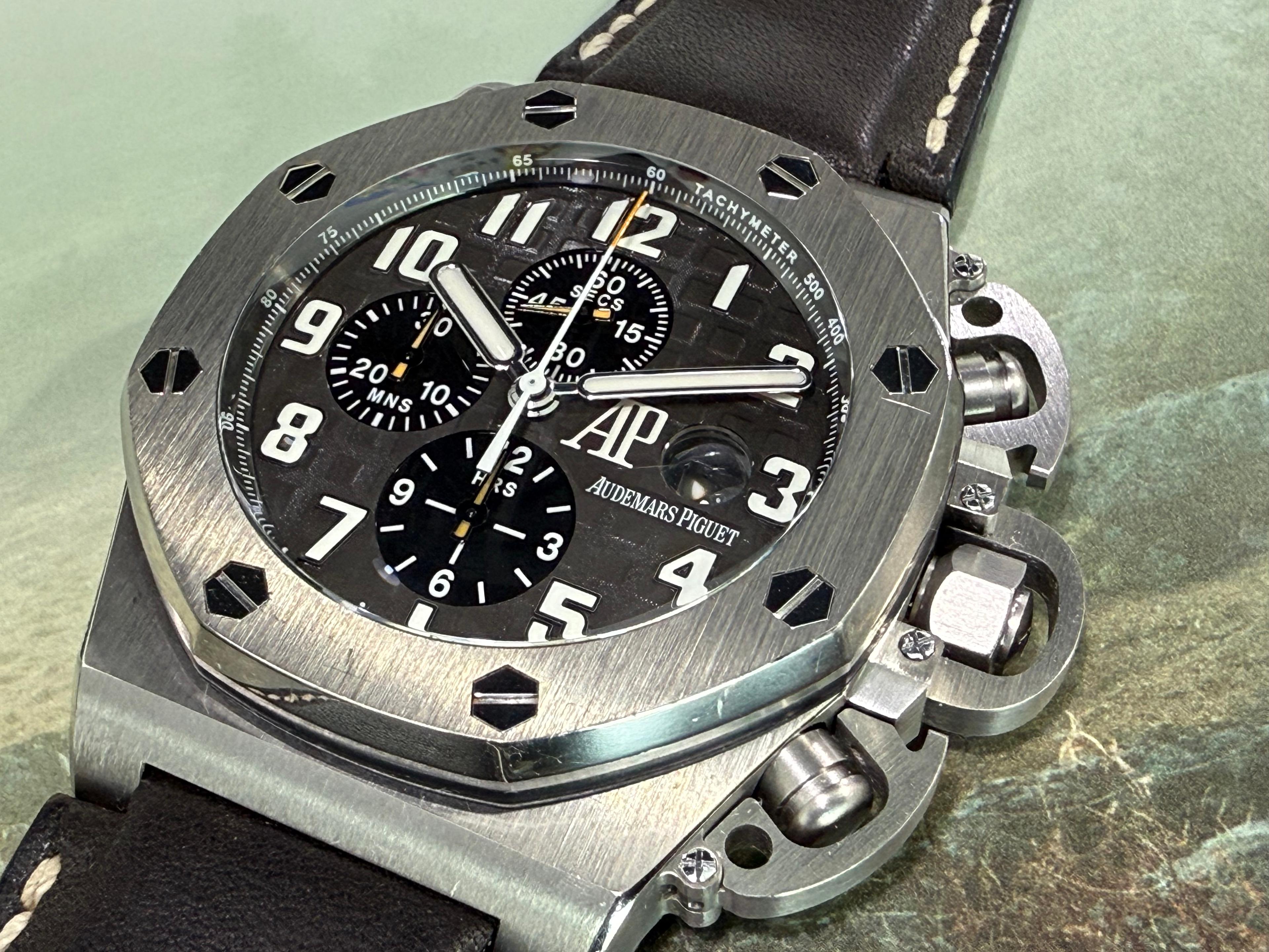Royal Oak Offshore Chronograph T3 "Terminator" Titanium  Limited 1,000 Pcs. - 25863TI.OO.A001CU.01