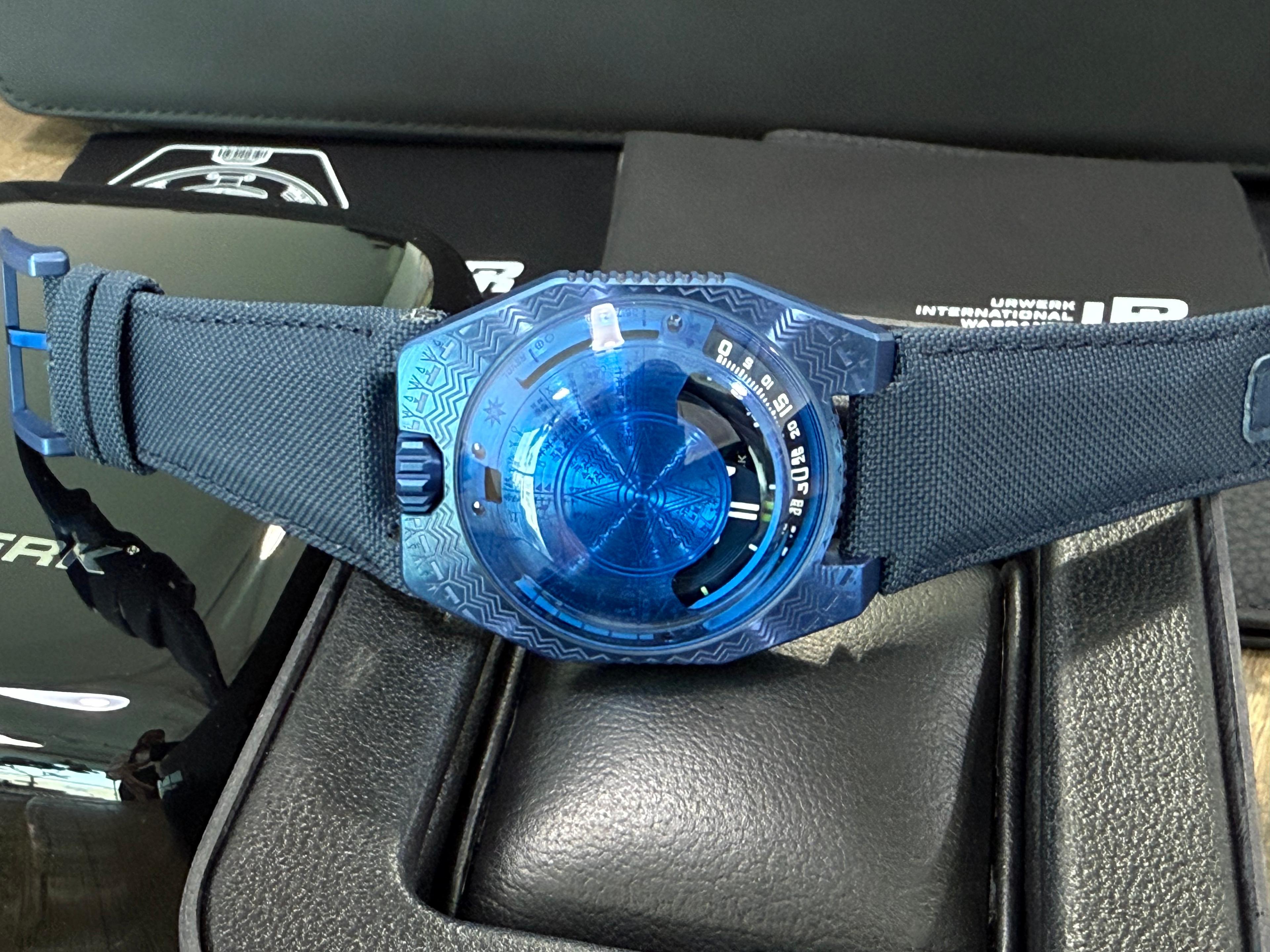 Time and Culture II Titanium Blue Limited to 30 Pcs. -  UR-100V