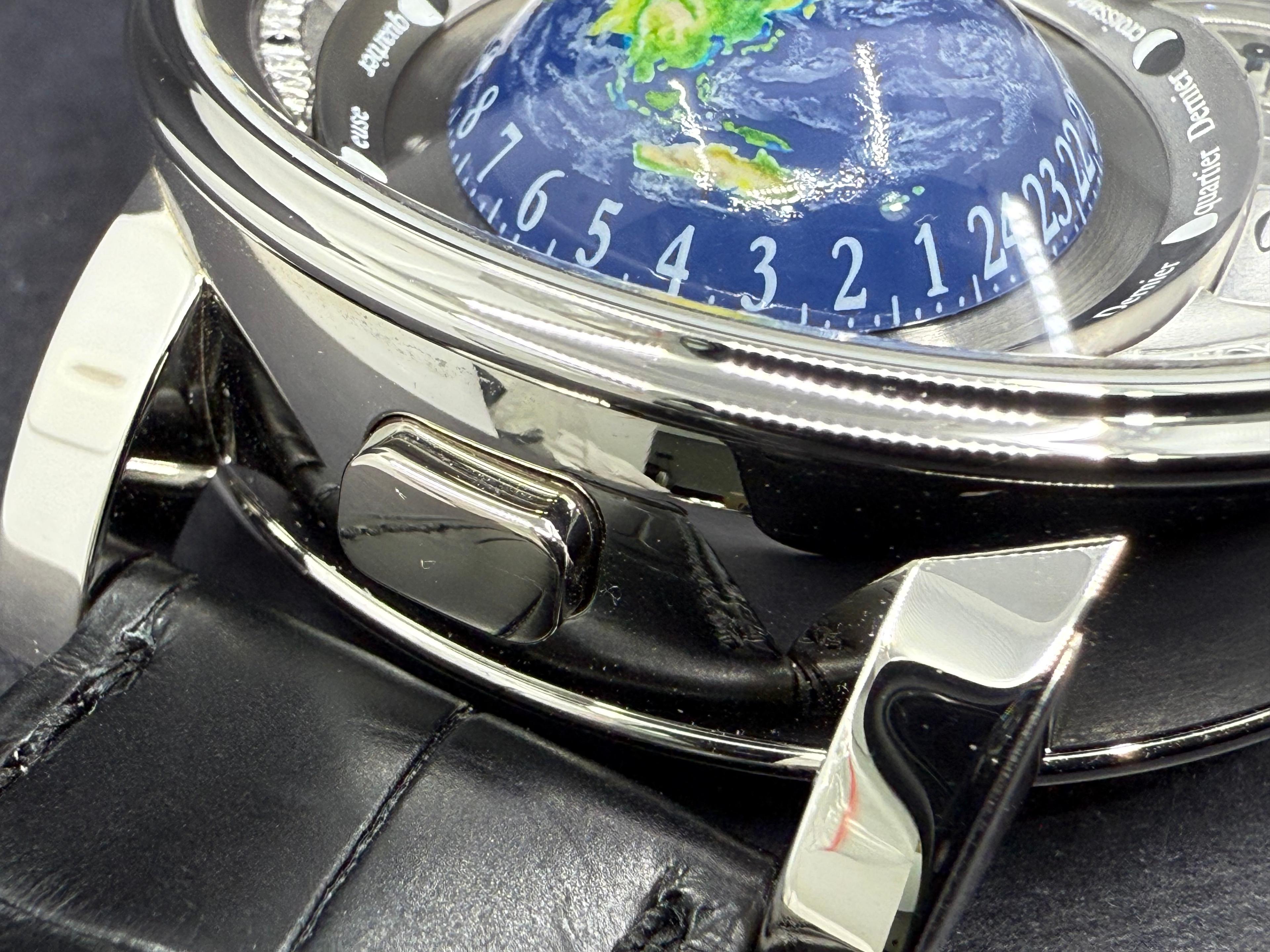 Grand Recital Quatieme Perpetuel Retrograde Platinum - R220002