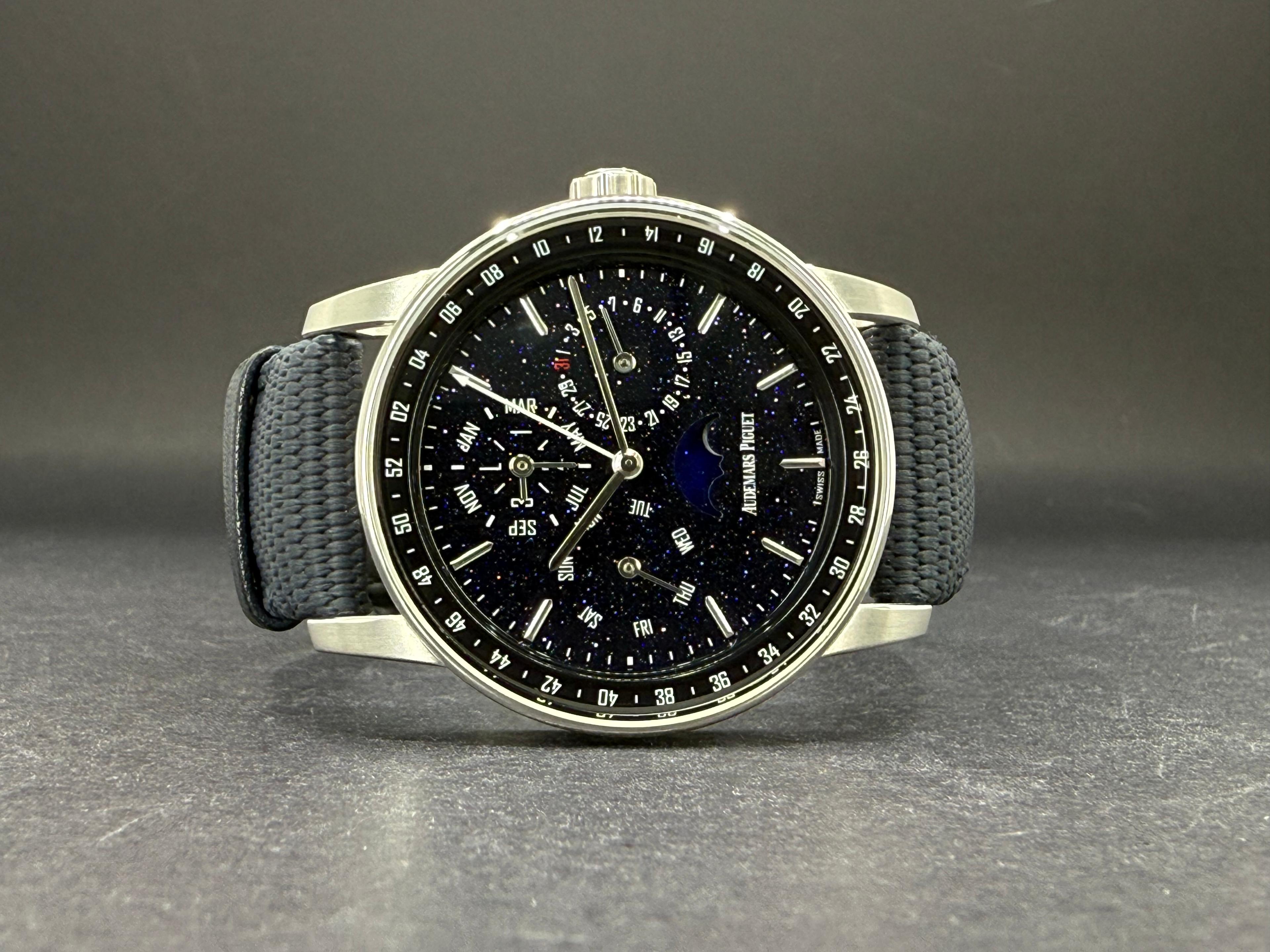 Perpetual Calendar CODE 11.59 White Gold - 26394BC.OO.D027KB.01