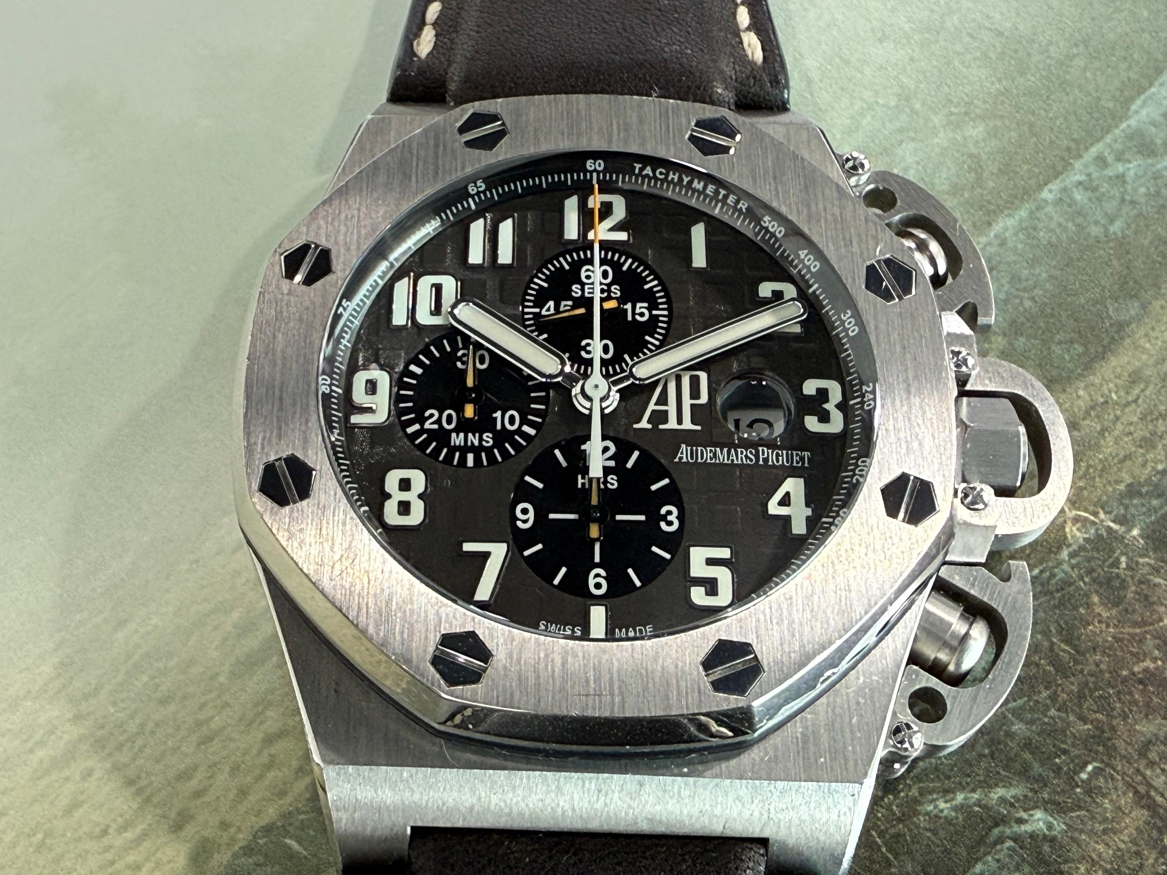 Royal Oak Offshore Chronograph T3 "Terminator" Titanium  Limited 1,000 Pcs. - 25863TI.OO.A001CU.01