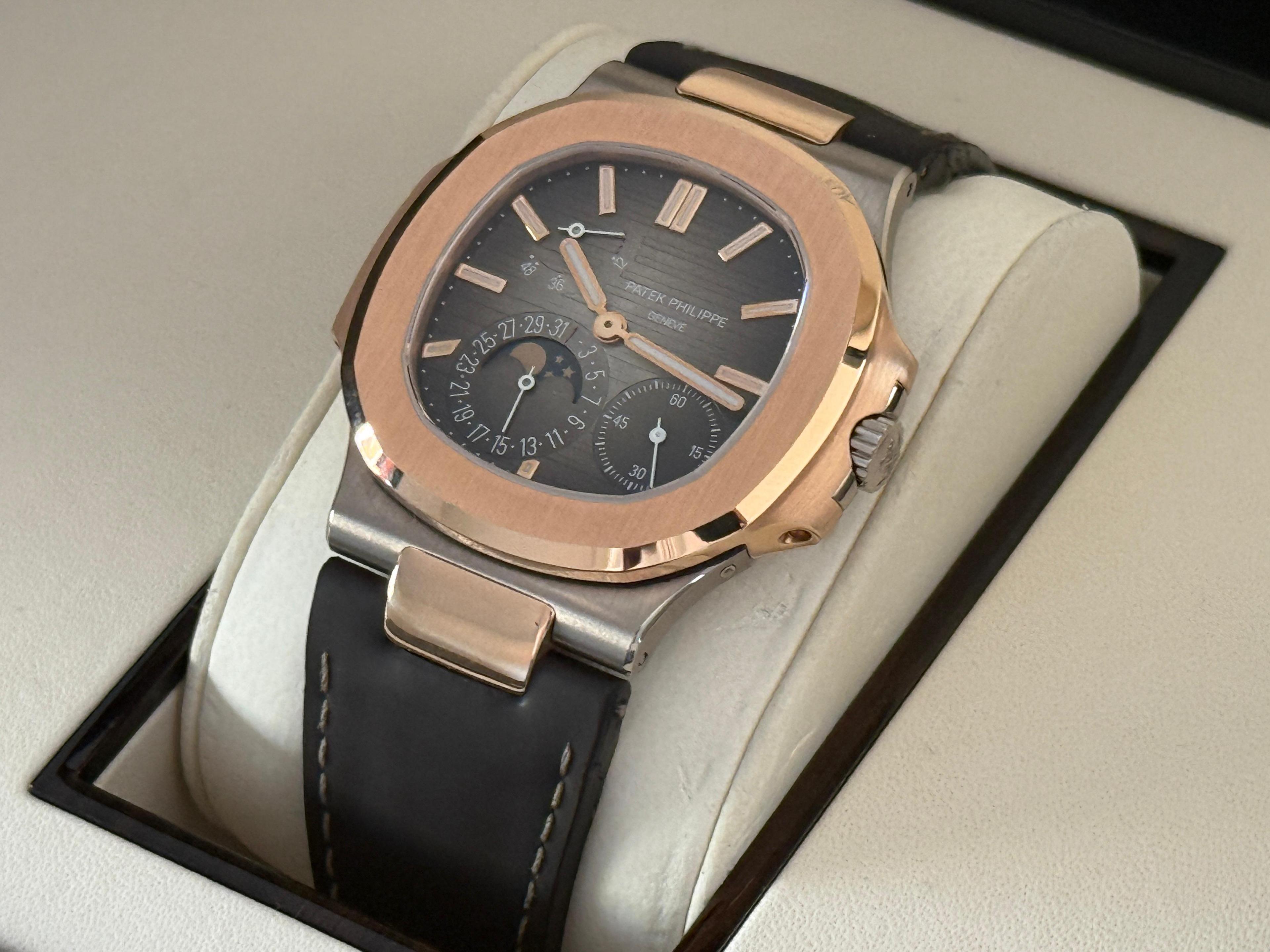 Moon Phase Nautilus Rose Gold - 5712GR-001