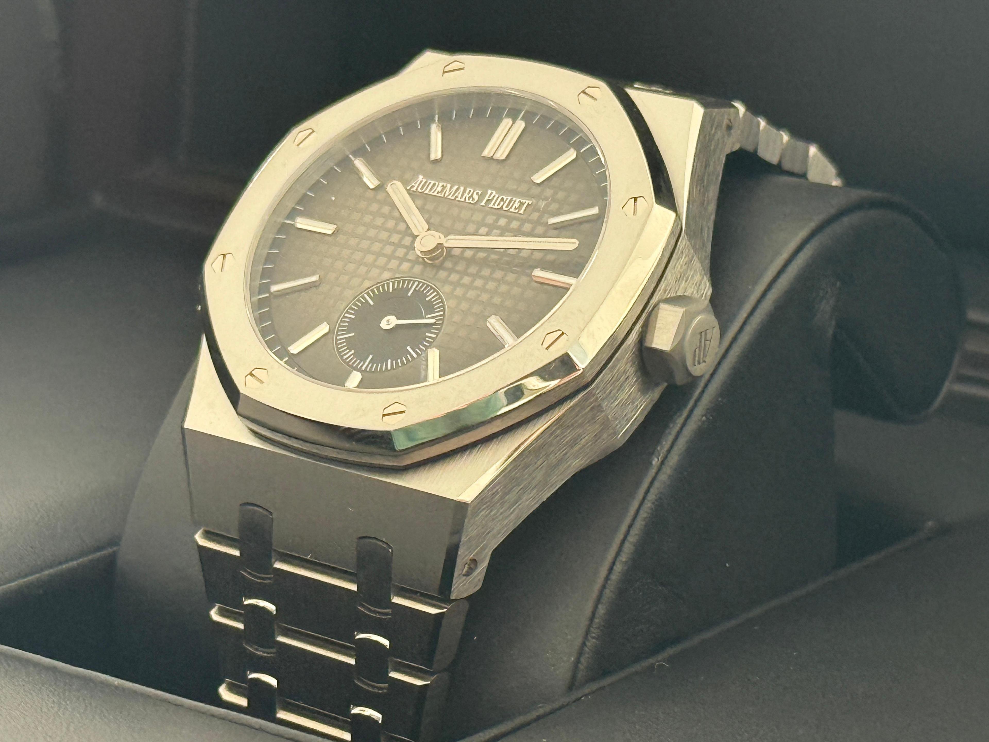 Royal Oak Minute Repeater Supersonnerie Titanium Grey Dial - 26591TI.OO.1252TI.03