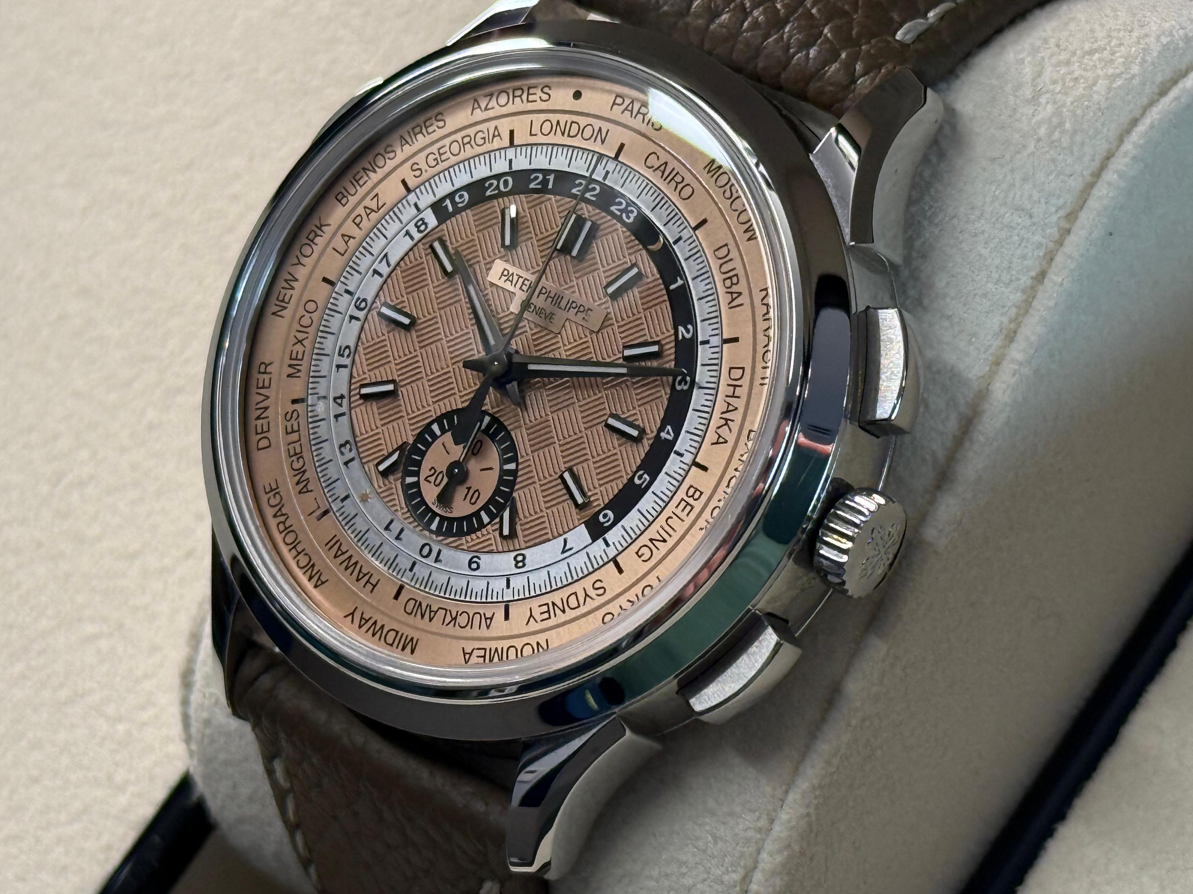 Complications World Time Chronograph Flyback Stainless Steel - 5935A-001