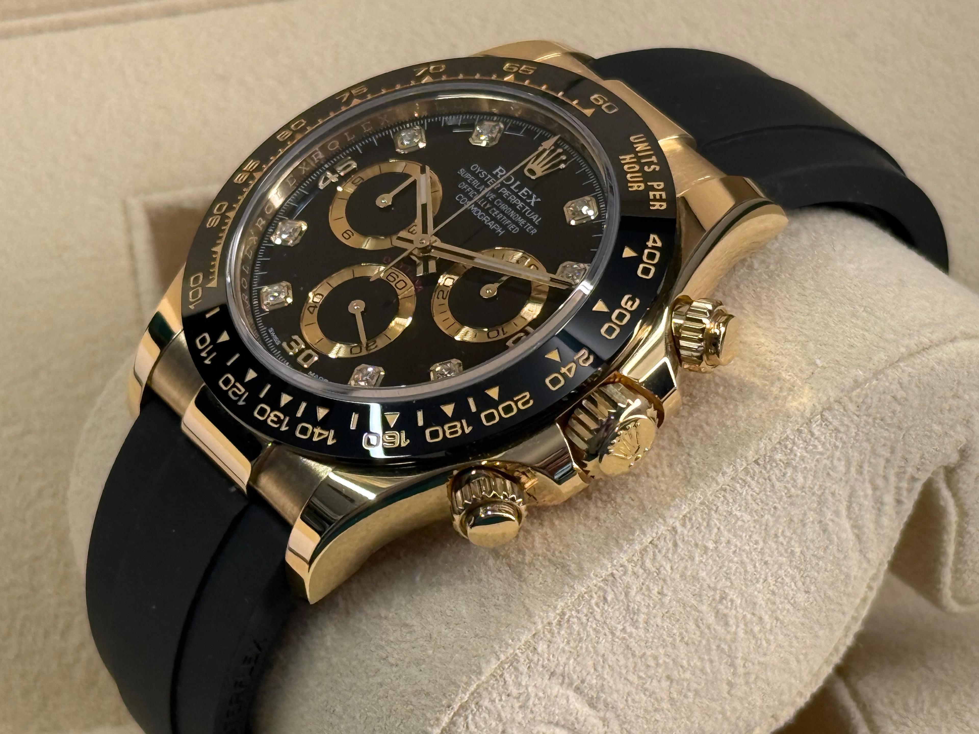 Cosmograph Daytona Yellow Gold Diamonds - 116518LN