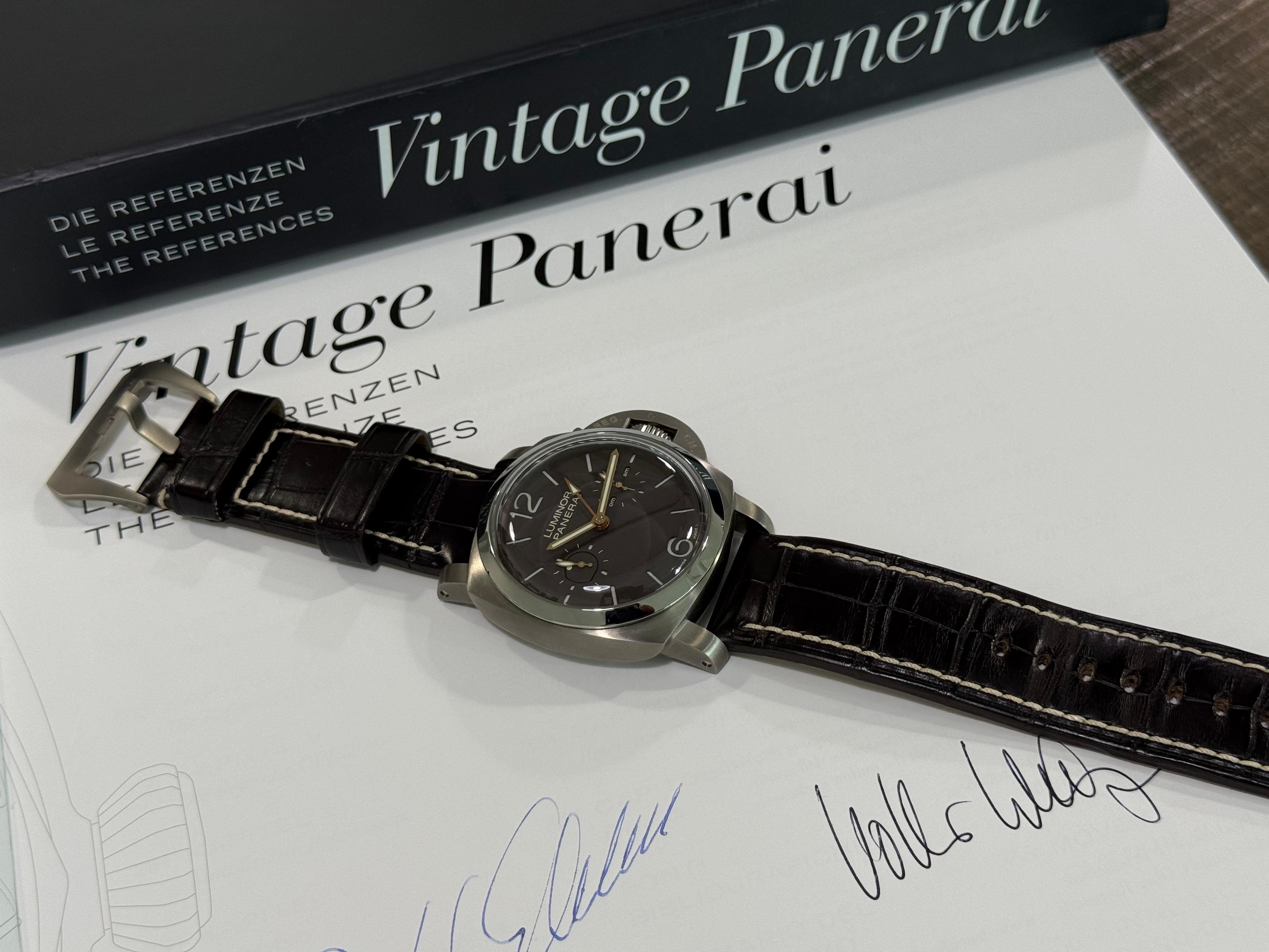 Luminor 1950 Titanium Tourbillon GMT Limited 150 Pcs. - PAM00306