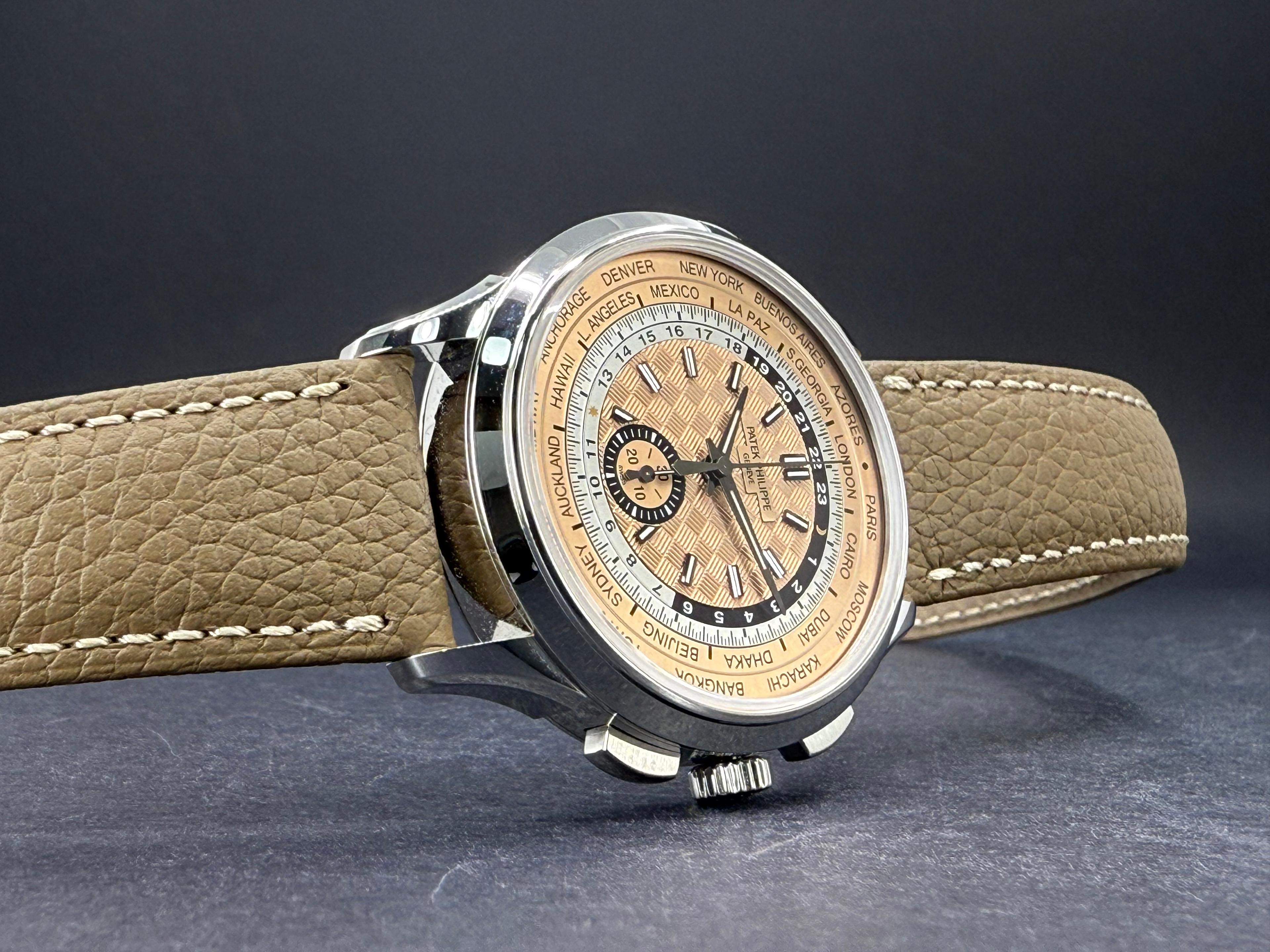 Complications World Time Chronograph Flyback Steel - 5935A-001