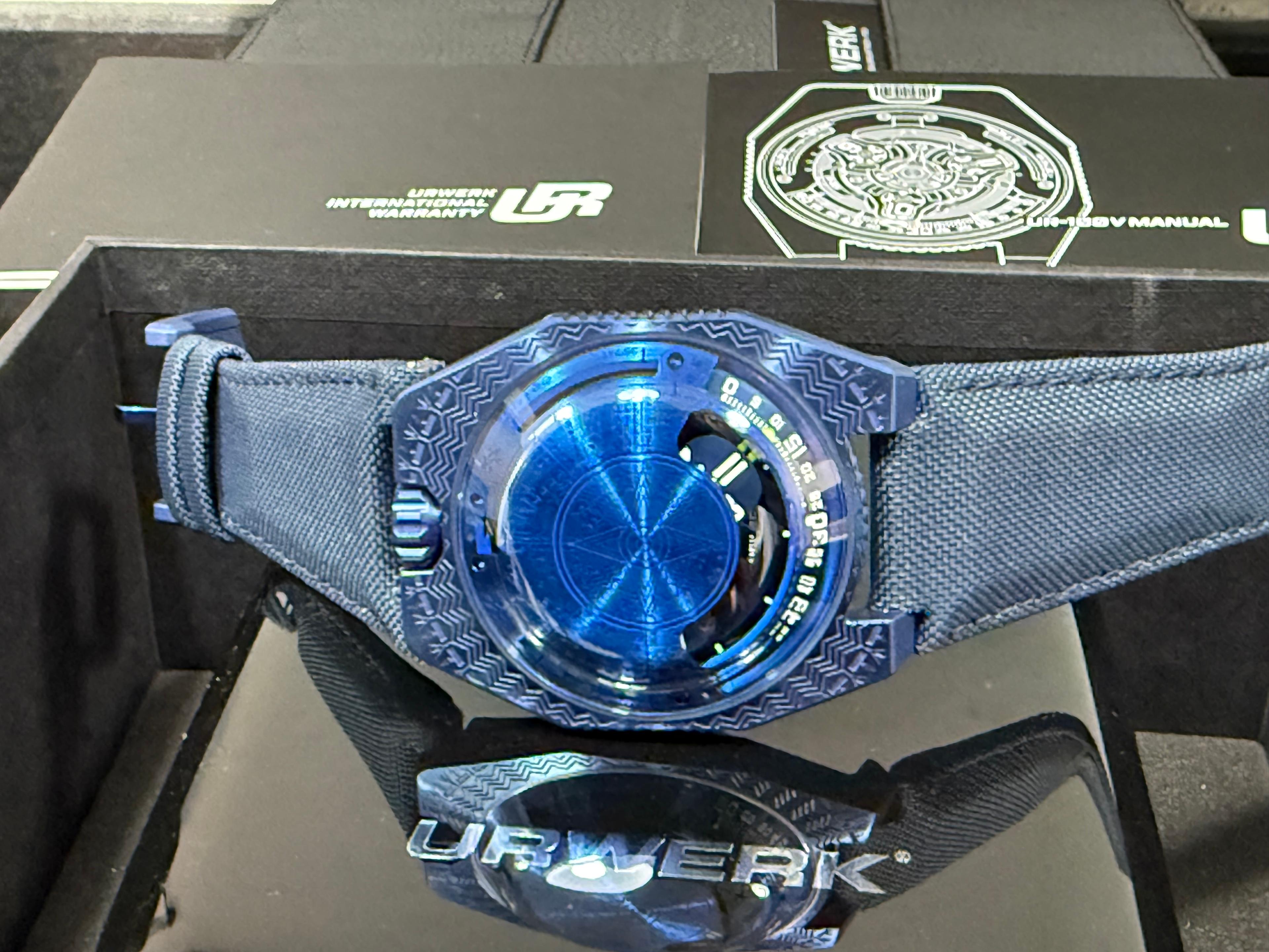 Time and Culture II Titanium Blue Limited to 30 Pcs. -  UR-100V
