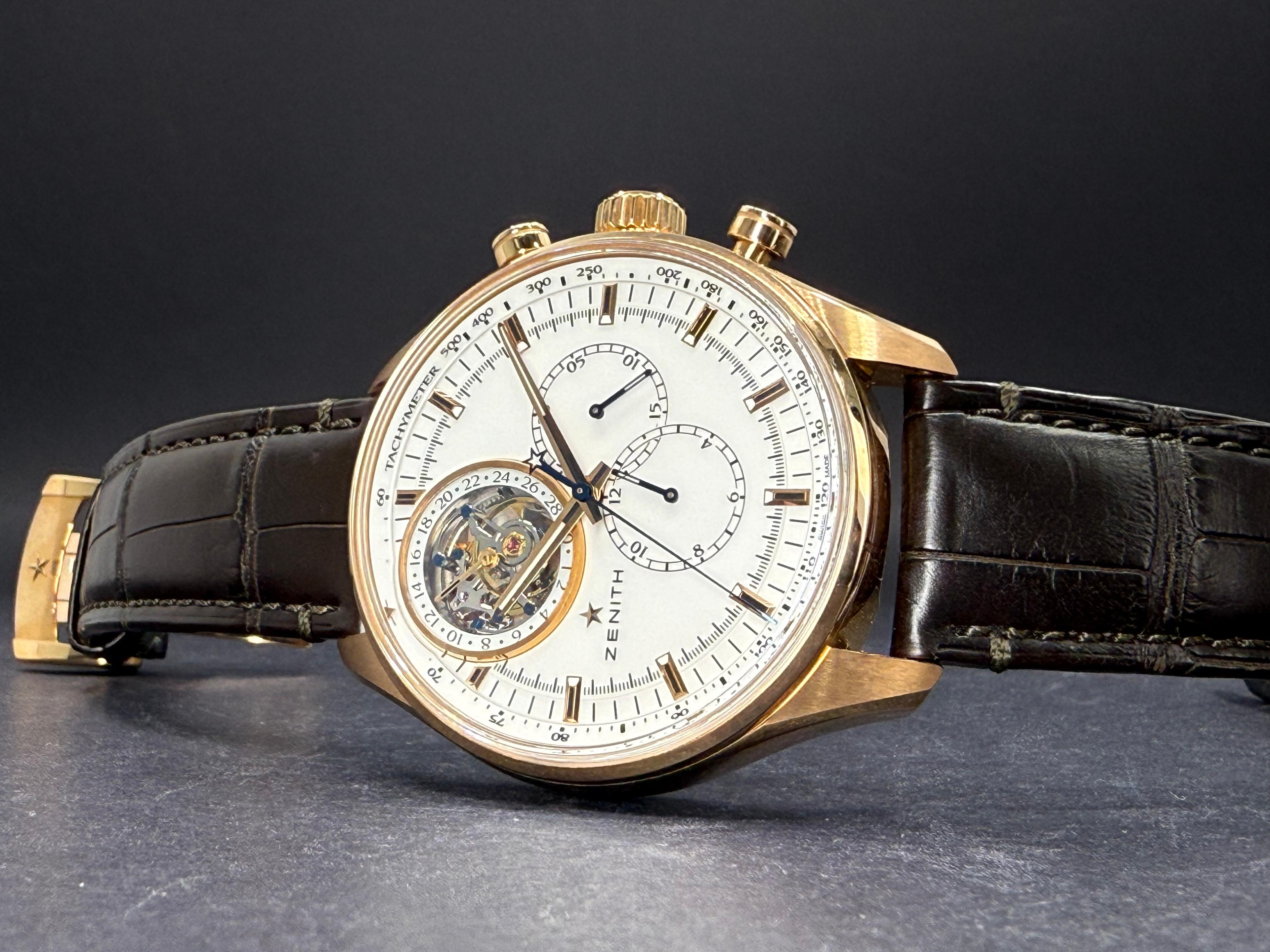 El Primero Tourbillon Rose Gold - 18.2280.4035