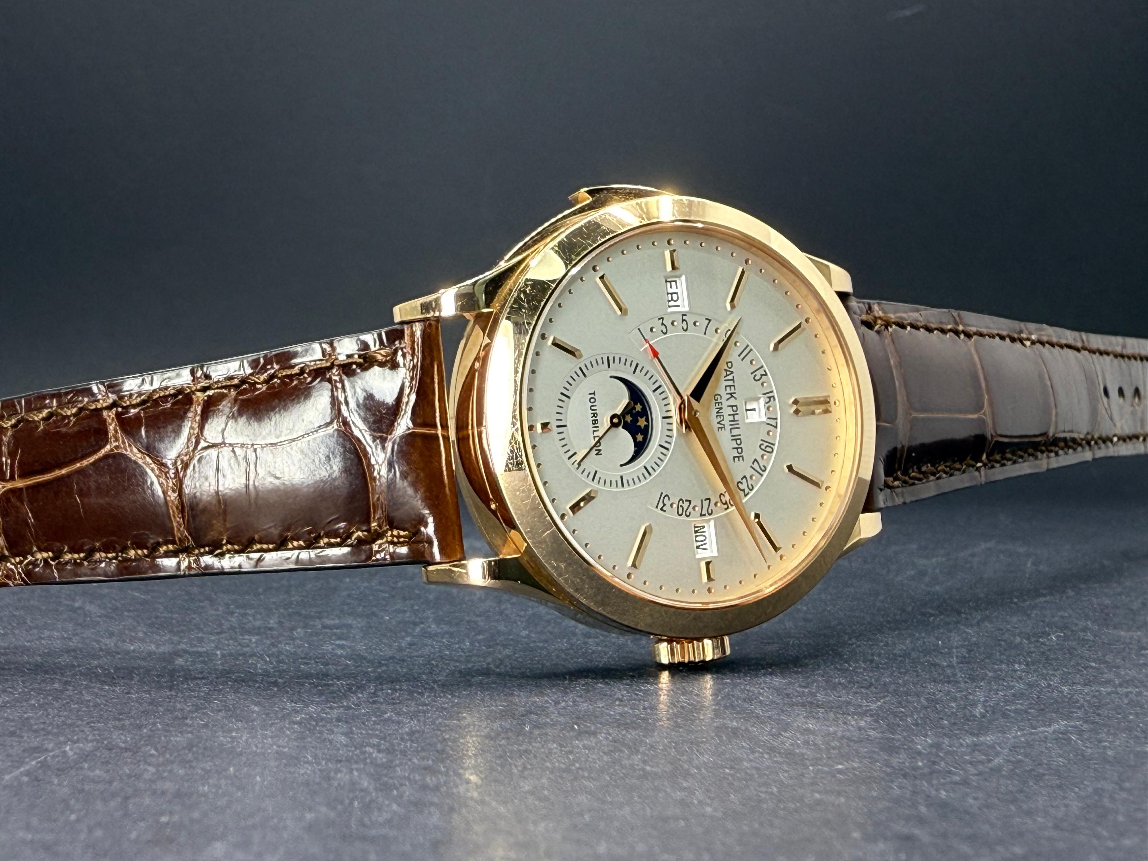 Minute Repeater Tourbillon Retrograde Perpetual Calendar Rose Gold - 5216R-001