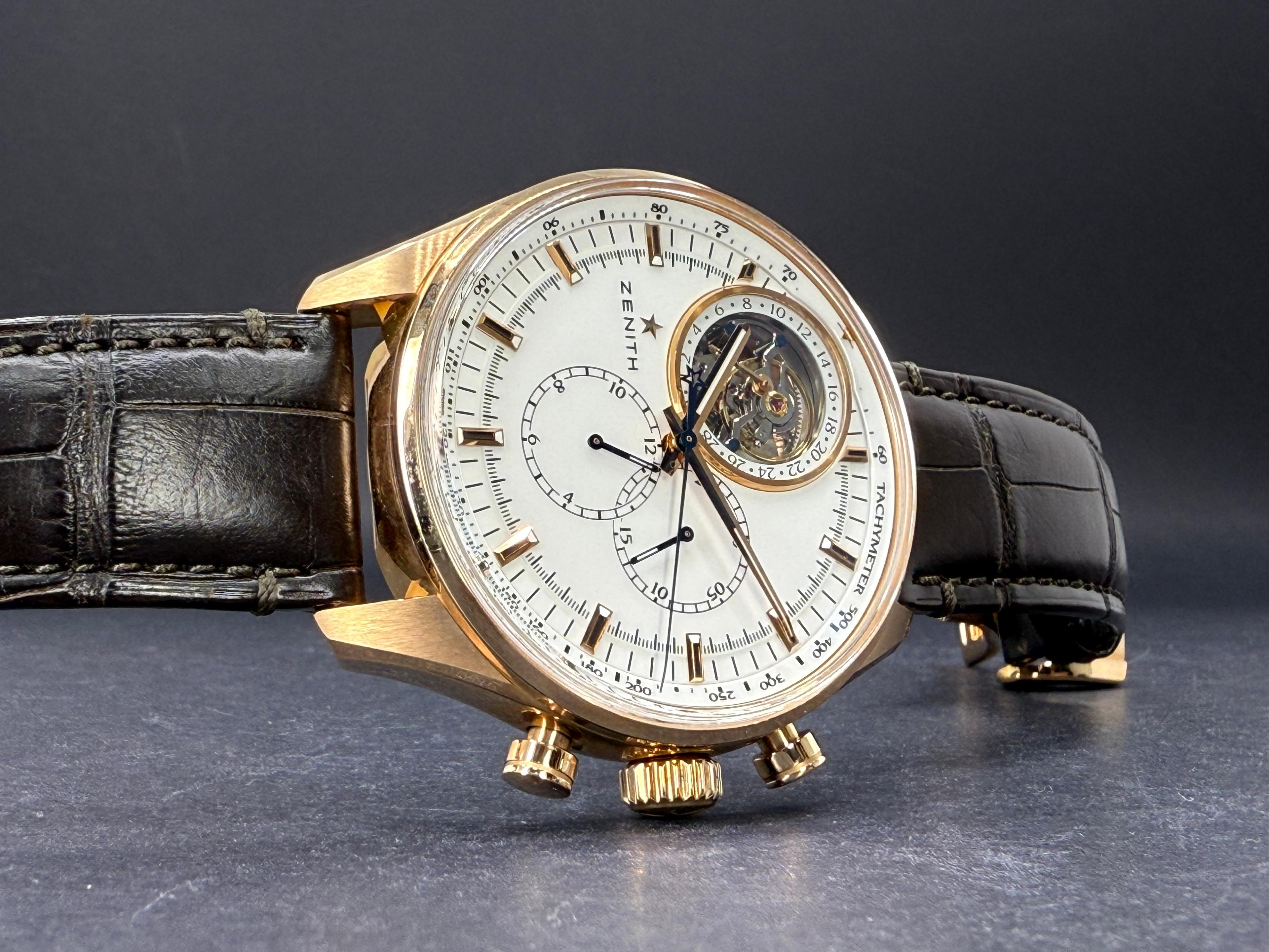 El Primero Tourbillon Rose Gold - 18.2280.4035