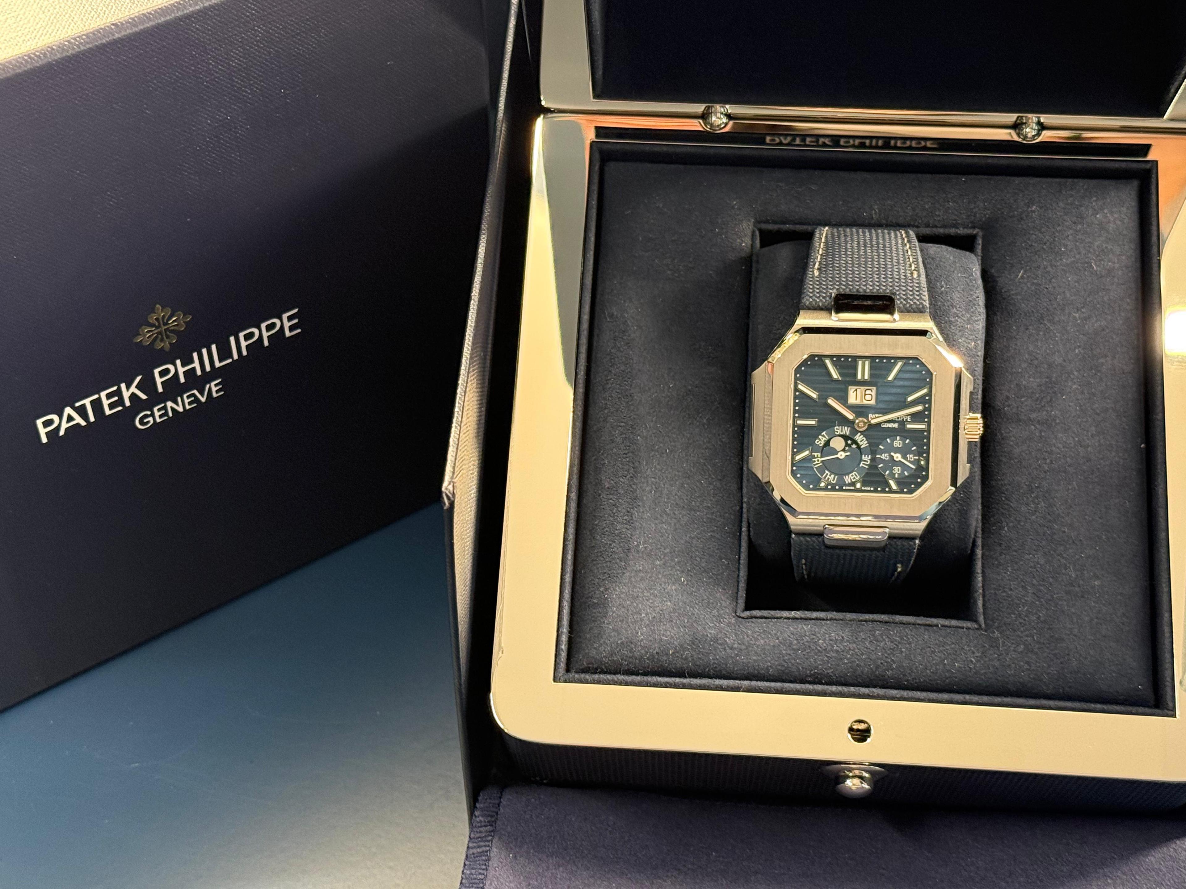 Cubitus Platinum Blue Dial - 5822P-001