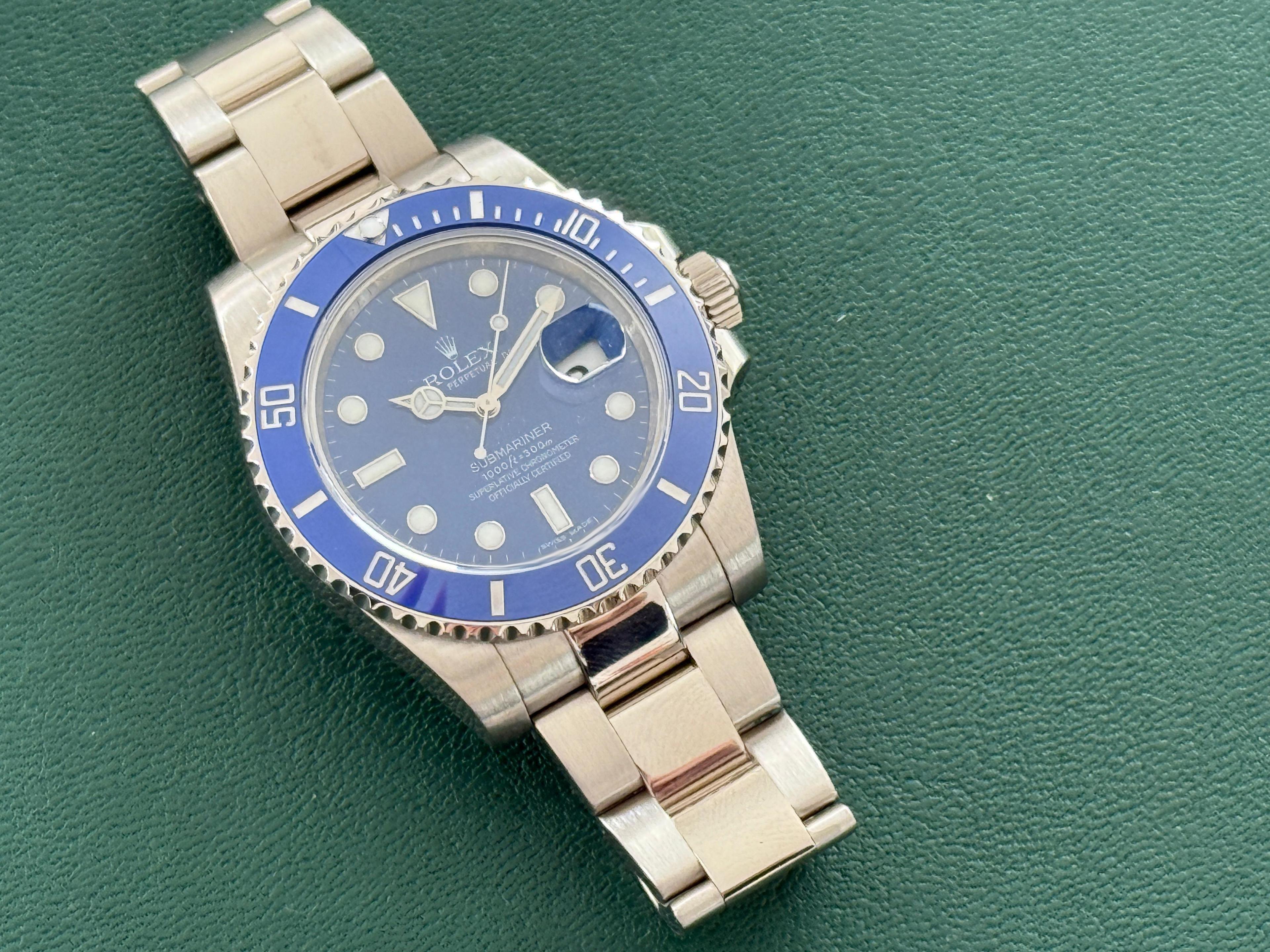 Submariner Oyster Perpetual Date White Gold - 116619LB