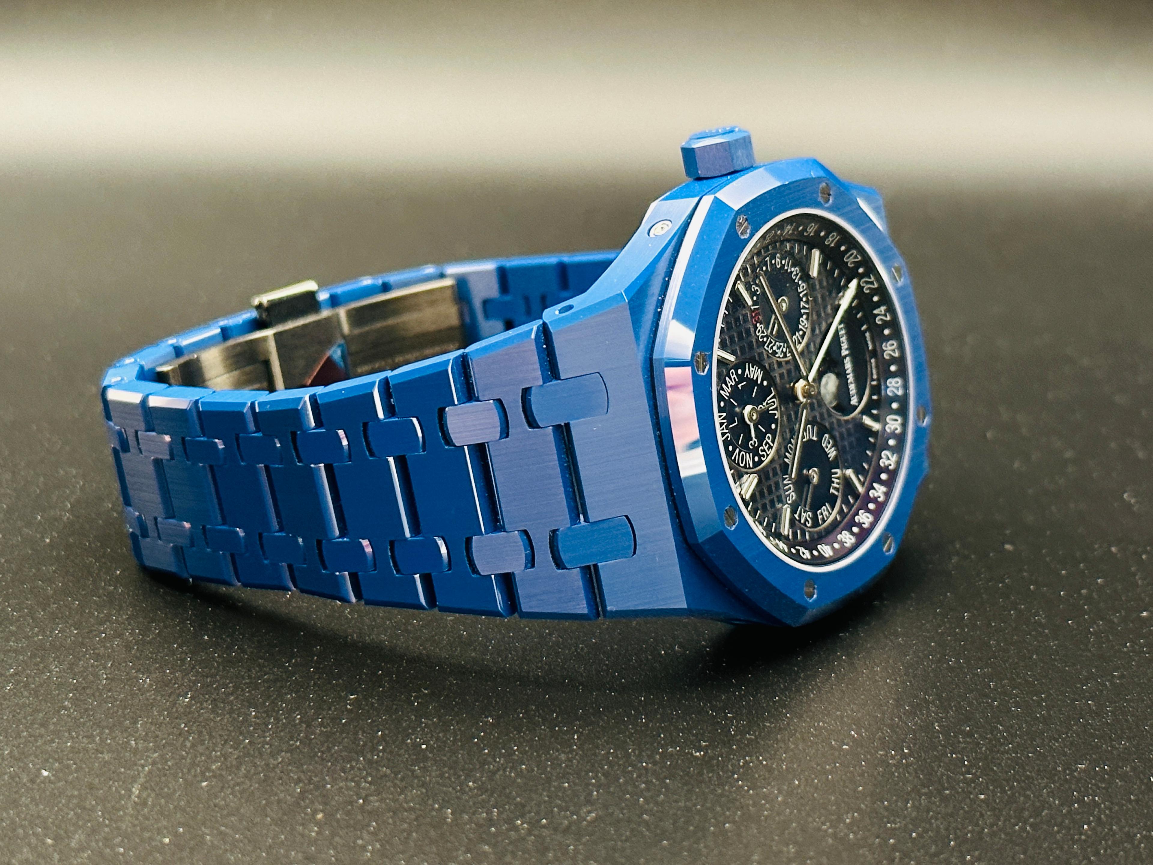 Royal Oak Perpetual Calendar Blue Ceramic - 26579CS.OO.1225CS.01