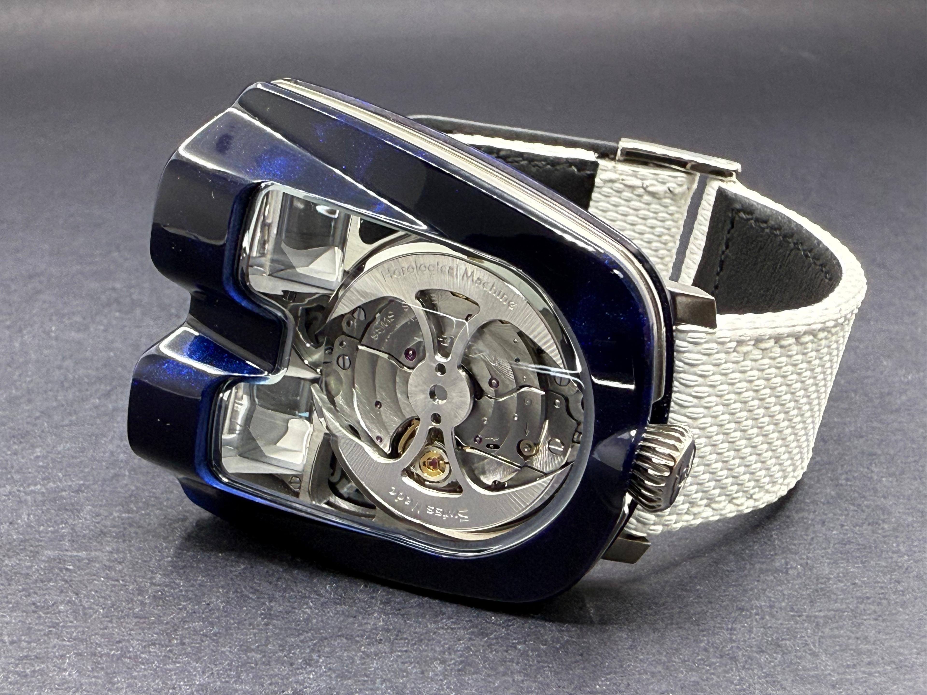 Horological Machine Mark 2 Titanium Blue Limited Edition 33 Pcs. 
