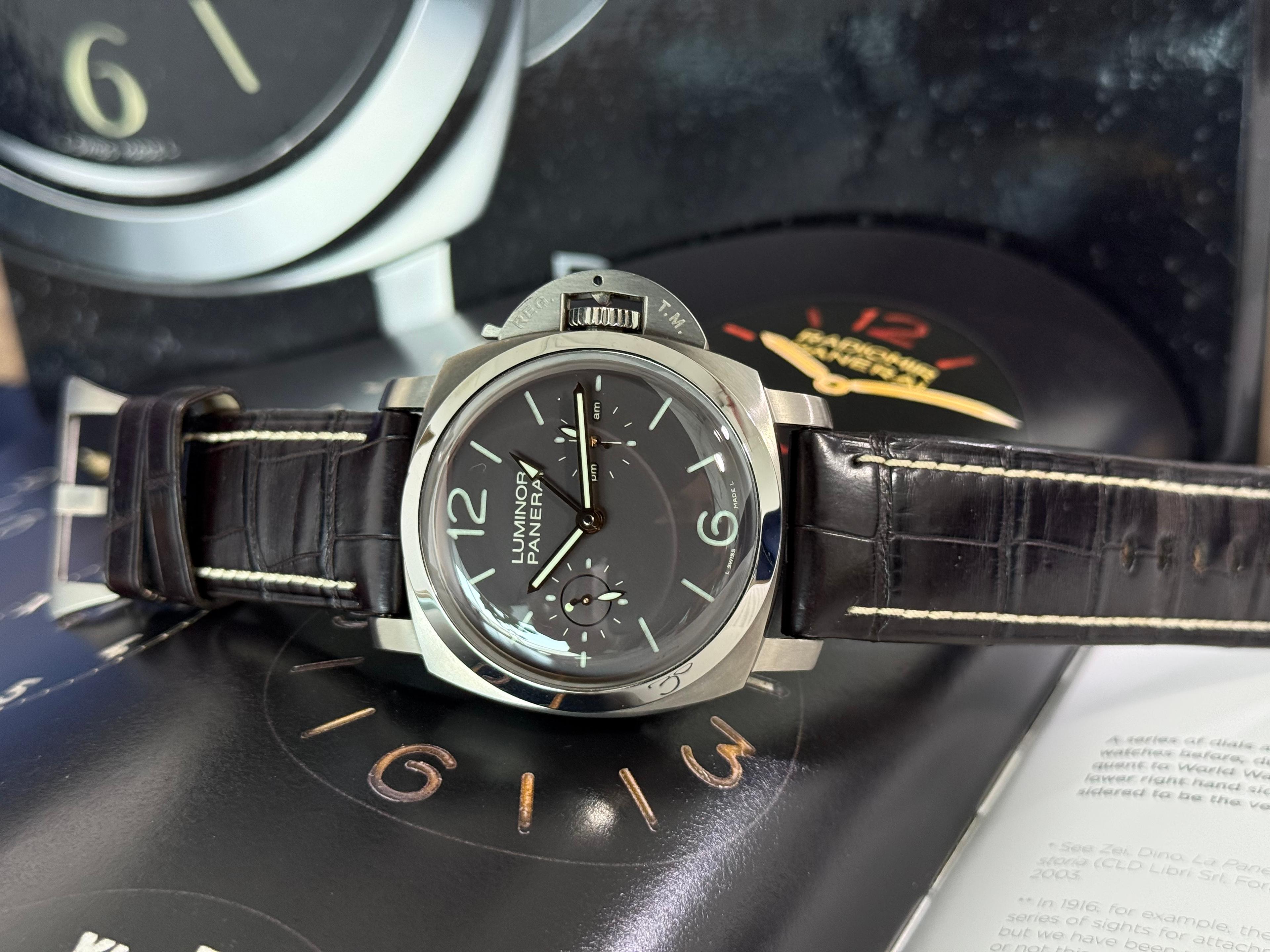 Luminor 1950 Titanium Tourbillon GMT Limited 150 Pcs. - PAM00306
