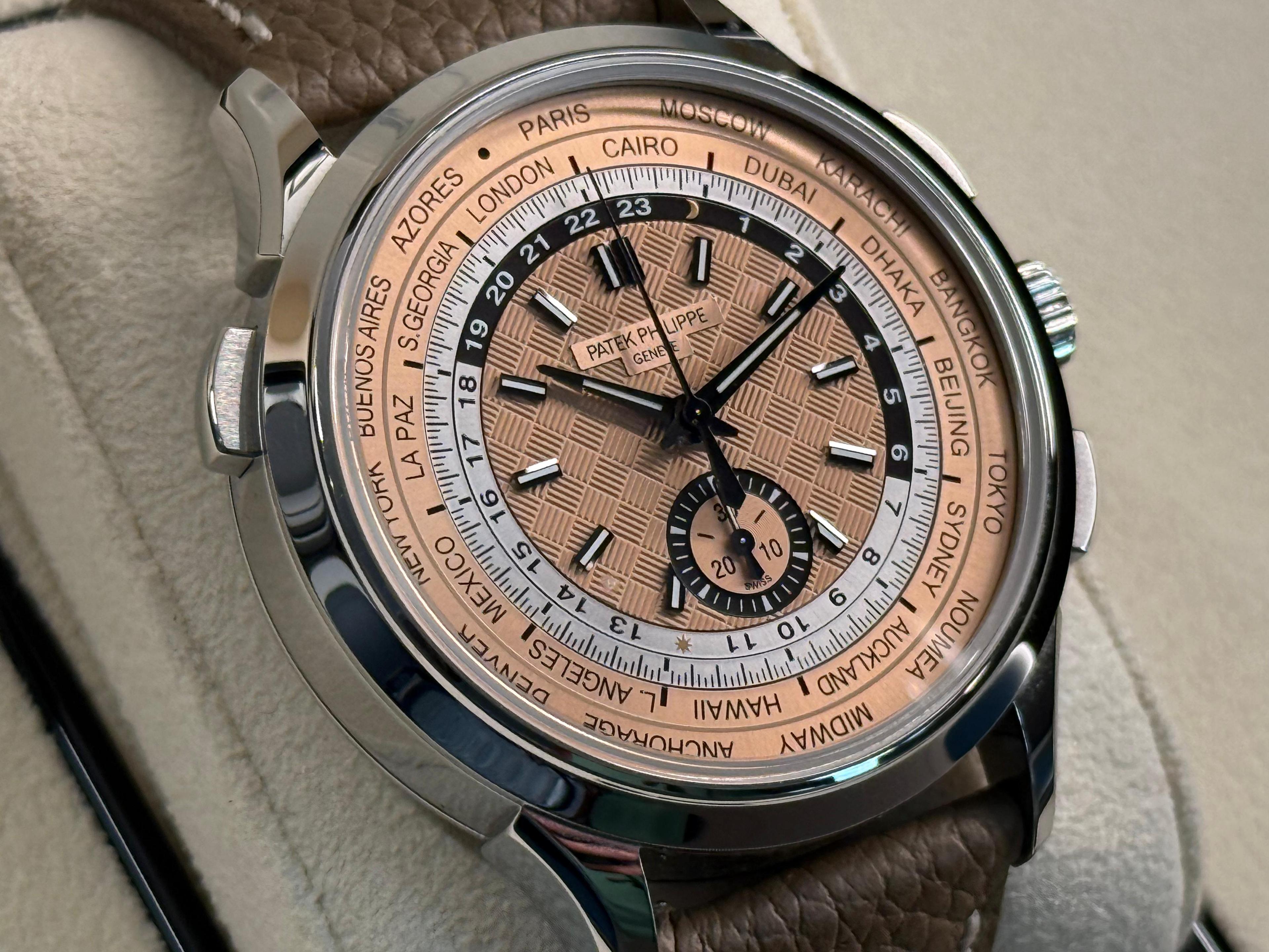Complications World Time Chronograph Flyback Stainless Steel - 5935A-001