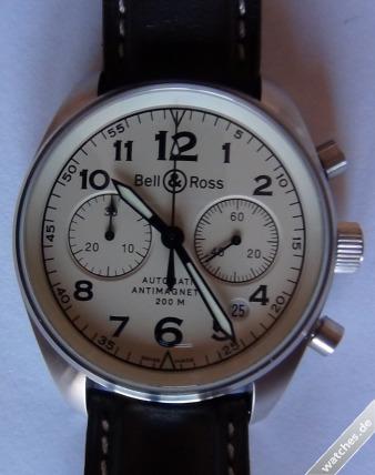 BR126V - Steel Bell & Ross V126 watches 1
