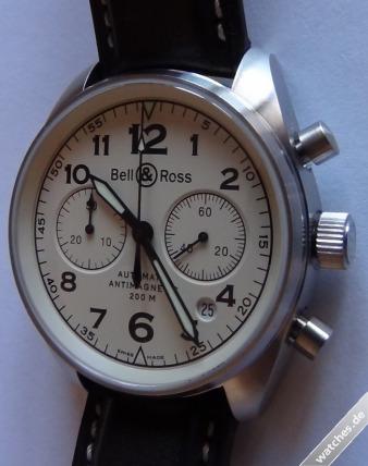 BR126V - Steel Bell & Ross V126 watches 4