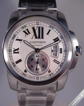Silver Dial Cartier W7100015 watches 1