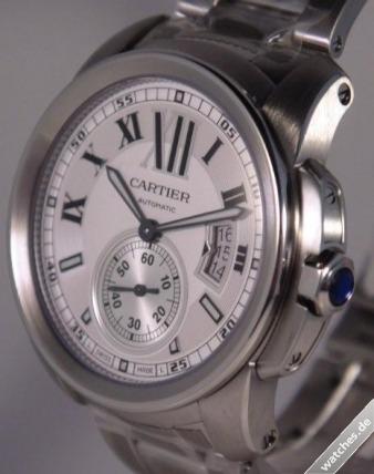 Silver Dial Cartier W7100015 watches 4