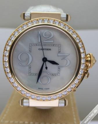 Rose Gold & Diamonds Cartier WJ124005 watches 1