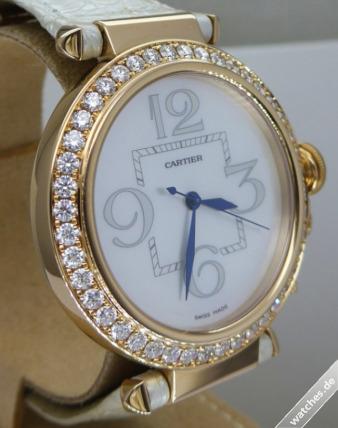 Rose Gold & Diamonds Cartier WJ124005 watches 3