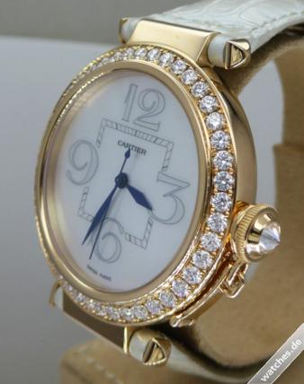Rose Gold & Diamonds Cartier WJ124005 watches 4