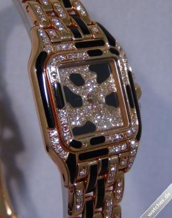 Zebra Cartier Gold and Diamonds watches 3