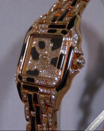 Zebra Cartier Gold and Diamonds watches 4