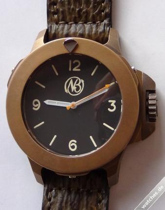 Bronzo Black Dial Ennebi 9680 watches 1
