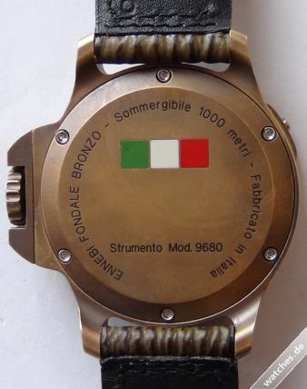 Bronzo Green Dial Ennebi 9680 watches 2