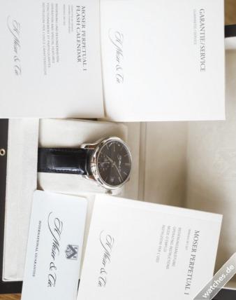 Platinum H.Moser & Cie 341.500-006 watches 4