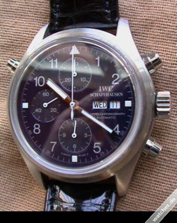 3713 IWC Doppelchronograph Platinum ltd. watches 1