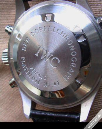 3713 IWC Doppelchronograph Platinum ltd. watches 2