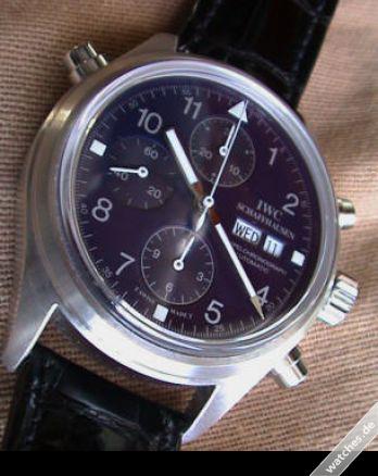 3713 IWC Doppelchronograph Platinum ltd. watches 3