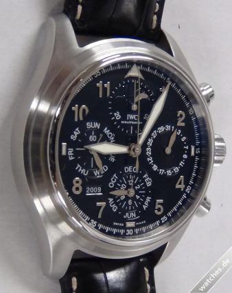 3757 Black Dial IWC IW3757 watches 3