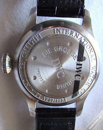 5002 platinum IWC big Pilot watches 4