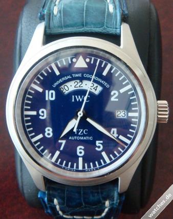 3251 - NOS - Blue Dial IWC IW3251 watches 1