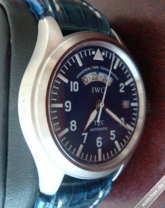 3251 - NOS - Blue Dial IWC IW3251 watches 3