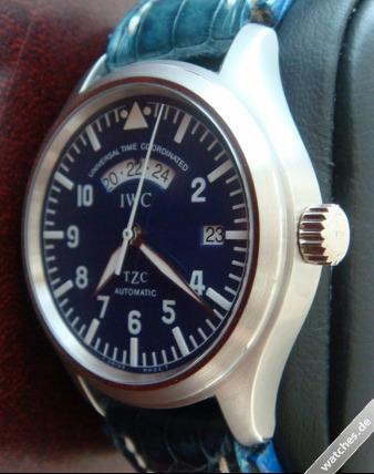 3251 - NOS - Blue Dial IWC IW3251 watches 4
