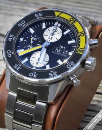 3768 Steel IWC IW376708 watches 2