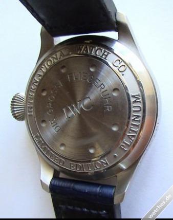 5002 Platinum - Limited 500 pcs IWC IW5002 watches 2