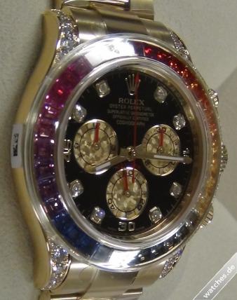 Rainbow Daytona Rolex 116598 RBOW watches 3