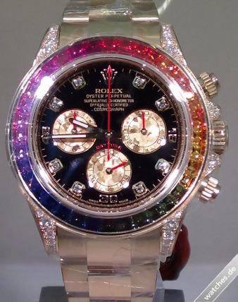 Rainbow Daytona Rolex 116598 RBOW watches 1