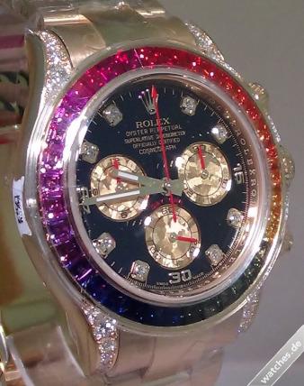 Rainbow Daytona Rolex 116598 RBOW watches 3