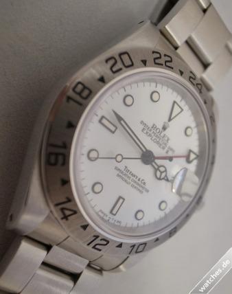 Explorer II - Tiffany Dial Rolex 16570 watches 3
